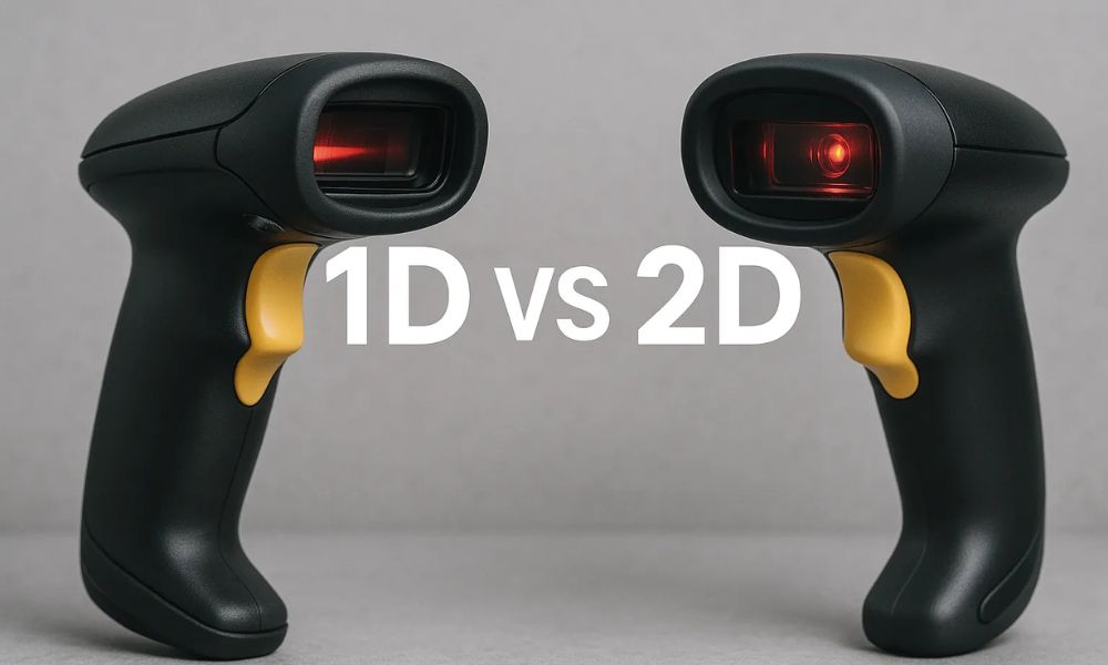 1D vs. 2D Barcode Scanners: What’s the Difference?